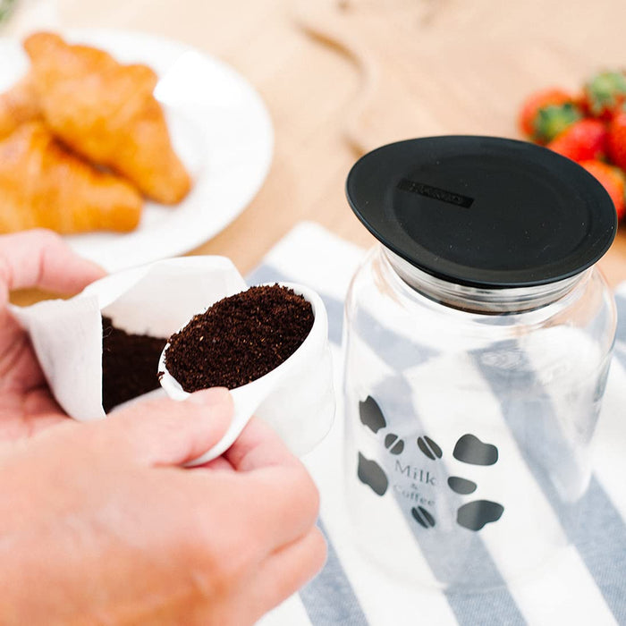 Hario MDCP-500-B 500ml Milk Coffee Pot with 30 Coffee Packs Made in Japan-Kiichin - The #1 Place for Japanese Goods in Your Hand!