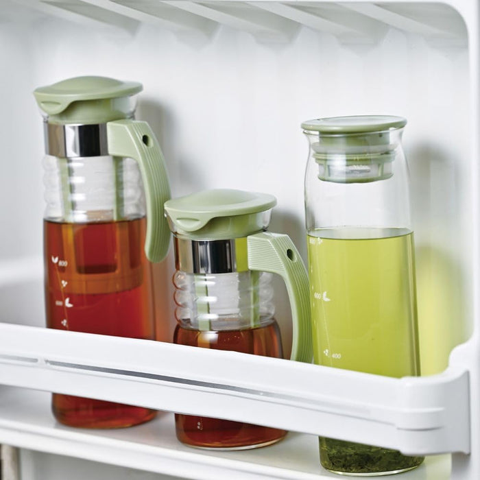 Hario Mini Cold Brew Tea Pot HCC-7-SG 700ML Smoky Green Heat-Resistant-Kiichin - The #1 Place for Japanese Goods in Your Hand!