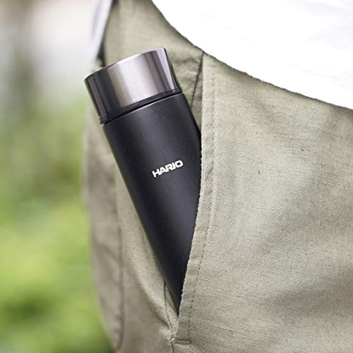 Hario Mug Bottle SSB-140-B 140ml Black-Kiichin - The #1 Place for Japanese Goods in Your Hand!