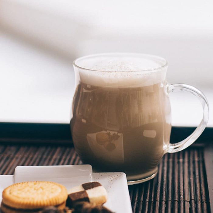 Hario Heat Resistant Glass Mug 330ml Japan Hkm-1T-Az Dishwasher/Microwave Safe-Kiichin - The #1 Place for Japanese Goods in Your Hand!