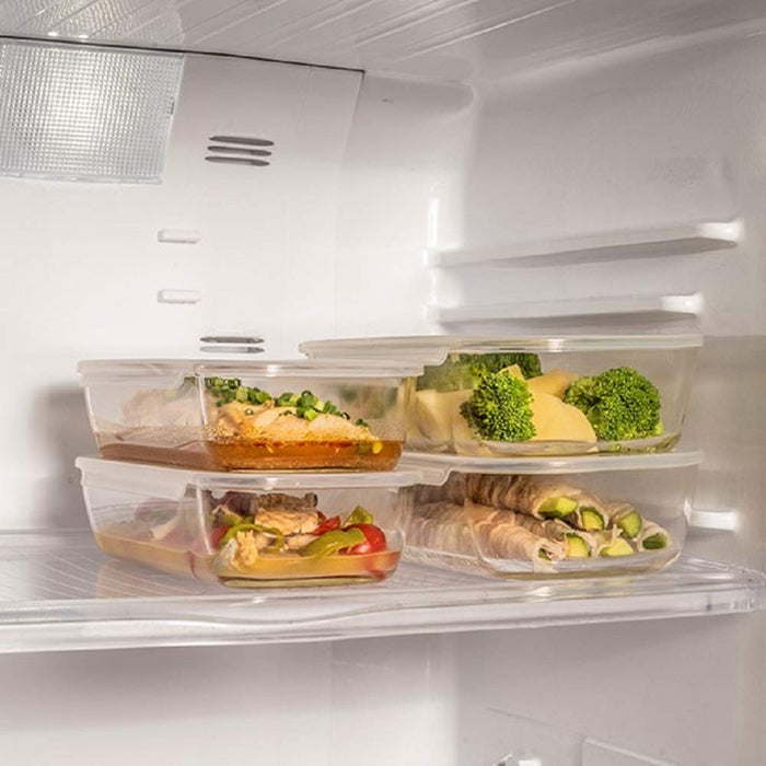 Hario Kstl-M-3006-Ow Heat Resistant Glass Container M Set 3 Japan-Kiichin - The #1 Place for Japanese Goods in Your Hand!