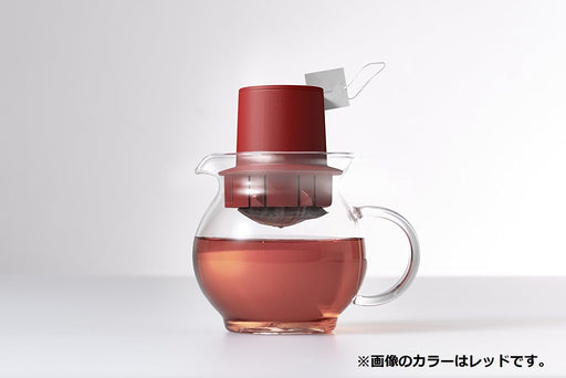Hario TTH-30-OW Tea Bag Pot 300ml Off-White-Kiichin - The #1 Place for Japanese Goods in Your Hand!