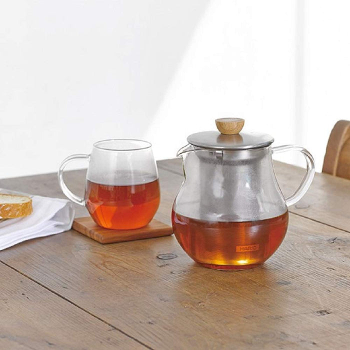 Hario TPC-70HSV Tea Pitcher 700ml Glass Teapot-Kiichin - The #1 Place for Japanese Goods in Your Hand!