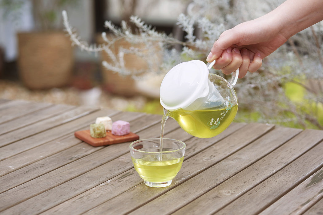 Hario Kirara 360Ml White Tea Pot - Authentic Japanese Craftsmanship-Kiichin - The #1 Place for Japanese Goods in Your Hand!