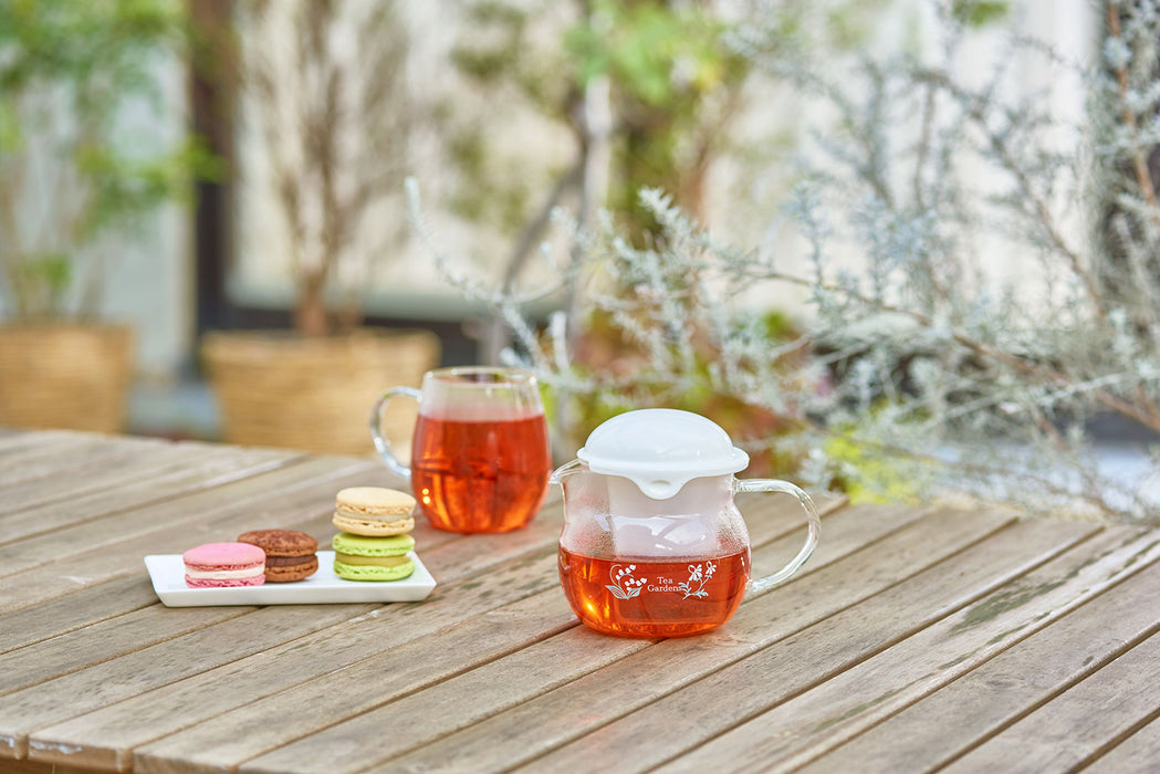 Hario Kirara 360Ml White Tea Pot - Authentic Japanese Craftsmanship-Kiichin - The #1 Place for Japanese Goods in Your Hand!