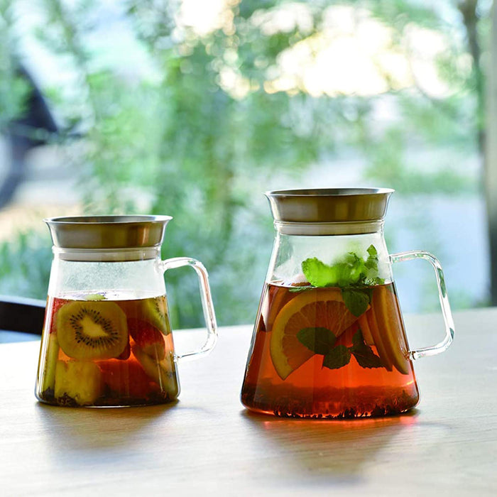 Hario TS-70-Hsv Tea Server 700ml Clear Spout 360°-Kiichin - The #1 Place for Japanese Goods in Your Hand!