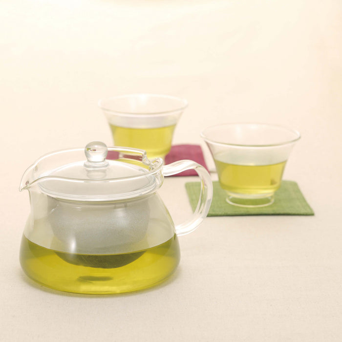 Hario Tea Teapot 450ml Heat Resistant Glass CHJKN-45-Kiichin - The #1 Place for Japanese Goods in Your Hand!