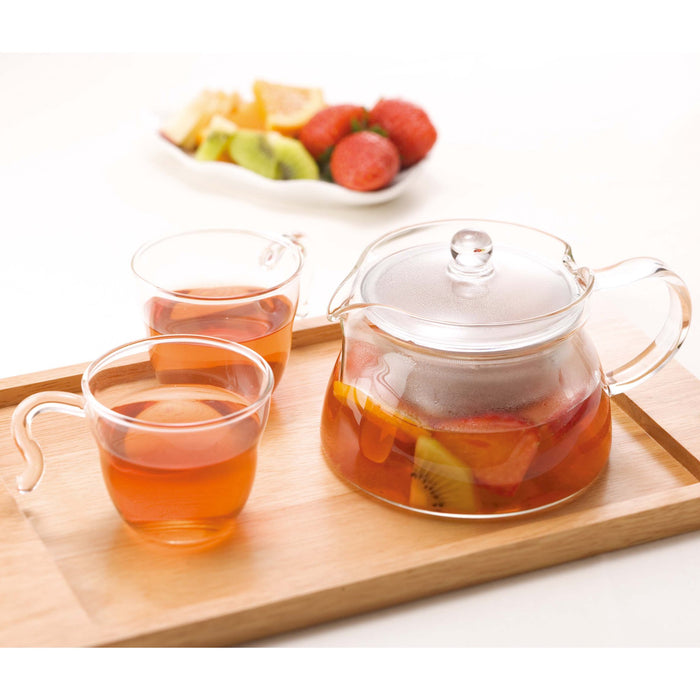 Hario Tea Teapot 450ml Heat Resistant Glass CHJKN-45-Kiichin - The #1 Place for Japanese Goods in Your Hand!