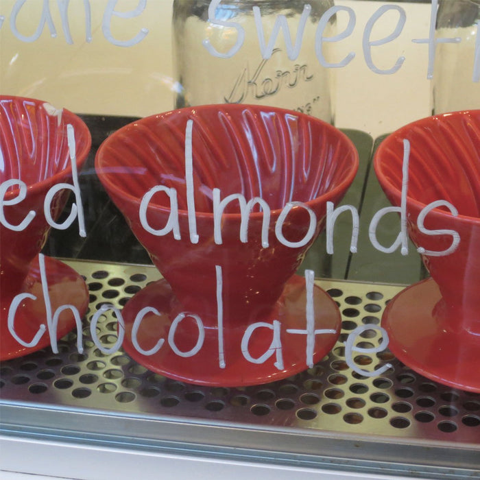 Hario V60 Ceramic Red Coffee Dripper - Japan - 1-4 Cups-Kiichin - The #1 Place for Japanese Goods in Your Hand!