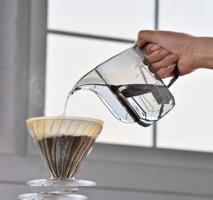 Hario V60 Drip Kettle VKA-35-TB 350ml Transparent Black Japan-Kiichin - The #1 Place for Japanese Goods in Your Hand!