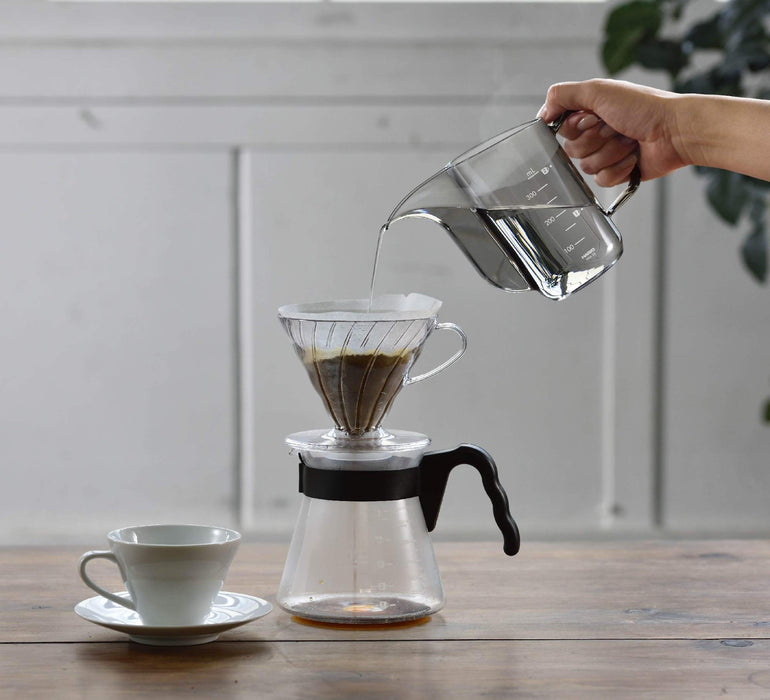 Hario V60 Drip Kettle VKA-35-TB 350ml Transparent Black Japan-Kiichin - The #1 Place for Japanese Goods in Your Hand!