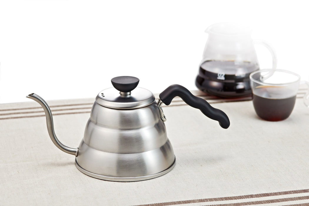 Hario V60 Drip Kettle Gas/Ih Compatible 600Ml Silver - VKB-100HSV-Kiichin - The #1 Place for Japanese Goods in Your Hand!