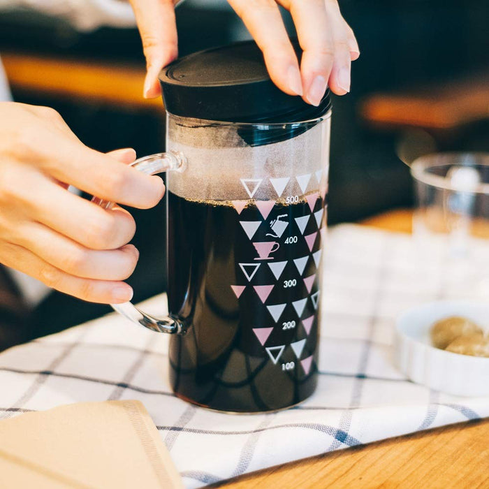 Hario V60 Dripper VDSS-3012-B Set 1-4 Cups Transparent-Kiichin - The #1 Place for Japanese Goods in Your Hand!