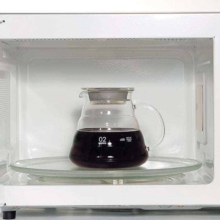 Hario V60 Glass Server 600ml 2-5Cups Microwave Safe XGSR-60-TB-Kiichin - The #1 Place for Japanese Goods in Your Hand!
