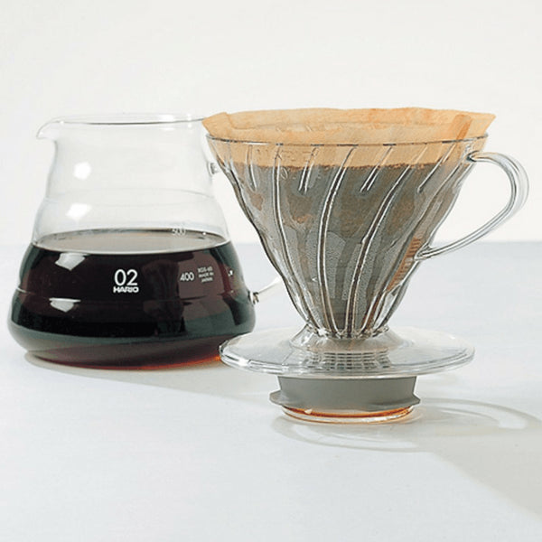 Hario V60 Glass Coffee Server with Lid & Handle - XGS-36TB (360ml)-Kiichin - The #1 Place for Japanese Goods in Your Hand!
