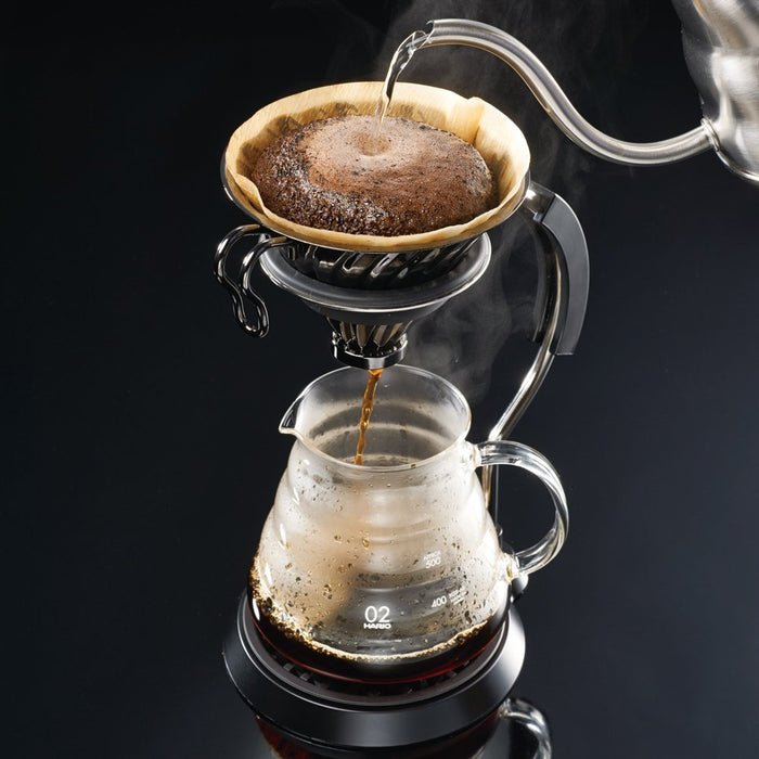 Hario V60 Metal Dripper VDM-02Hsv 1-4Cups Silver Japan-Kiichin - The #1 Place for Japanese Goods in Your Hand!