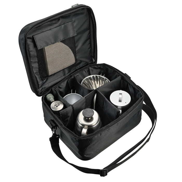 Hario V60 Outdoor Coffee Bag 14L Black Japan O-Vcb-B-Kiichin - The #1 Place for Japanese Goods in Your Hand!
