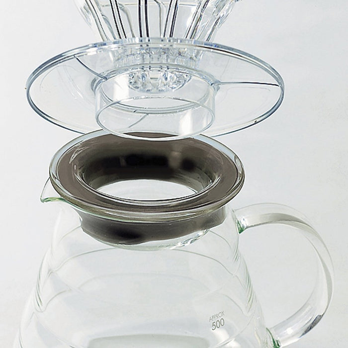 Hario V60 Clear Range Server 360ml - XGS-36TB Japan-Kiichin - The #1 Place for Japanese Goods in Your Hand!