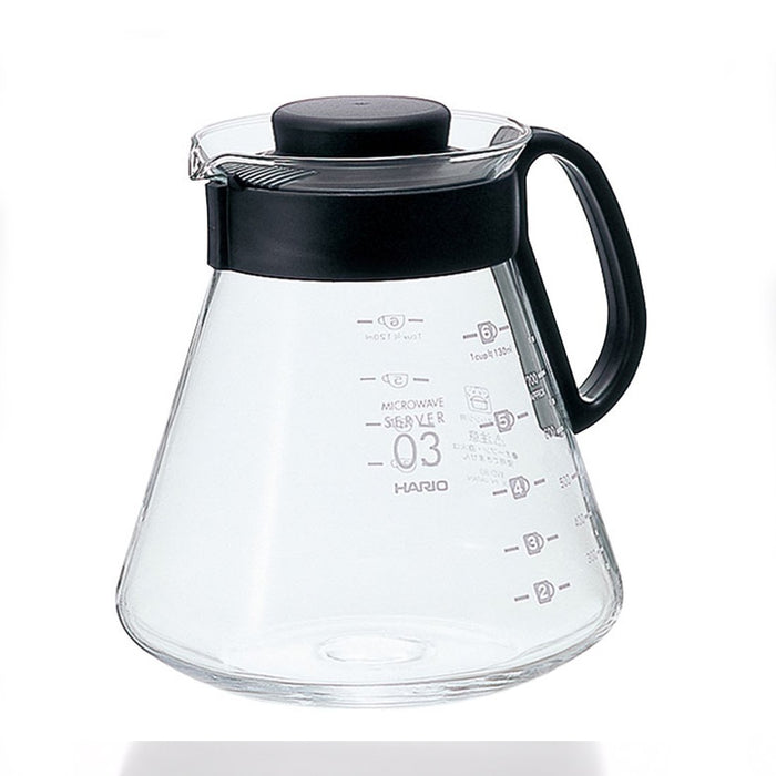 Hario V60 Range Server 800Ml Black - Authentic Japanese Craftsmanship-Kiichin - The #1 Place for Japanese Goods in Your Hand!