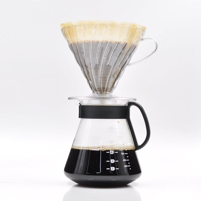 Hario V60 Range Server 800Ml Black - Authentic Japanese Craftsmanship-Kiichin - The #1 Place for Japanese Goods in Your Hand!