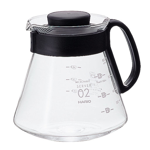 Hario V60 Black Range Server - Japan, 2-5 Cups (Xvd-60B)-Kiichin - The #1 Place for Japanese Goods in Your Hand!