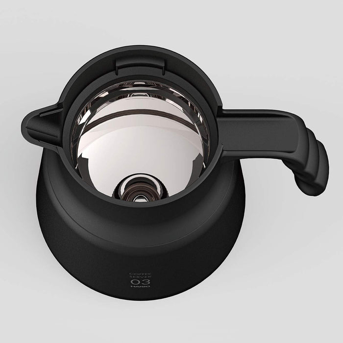 Hario V60 Thermal Stainless Server Plus 800Ml - Black Vhsn-80-B-Kiichin - The #1 Place for Japanese Goods in Your Hand!