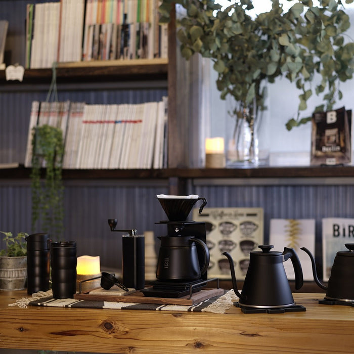 Hario V60 Stainless Steel Server 800 Japan Vhs-80B Black-Kiichin - The #1 Place for Japanese Goods in Your Hand!