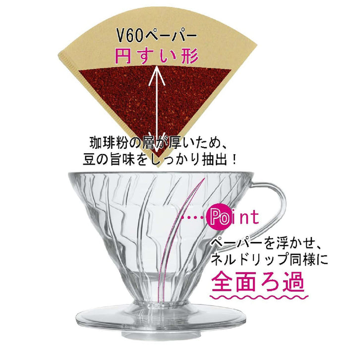 Hario V60 Dripper 01 Ceramic White 1-2Cups VDCR-01-W-Kiichin - The #1 Place for Japanese Goods in Your Hand!