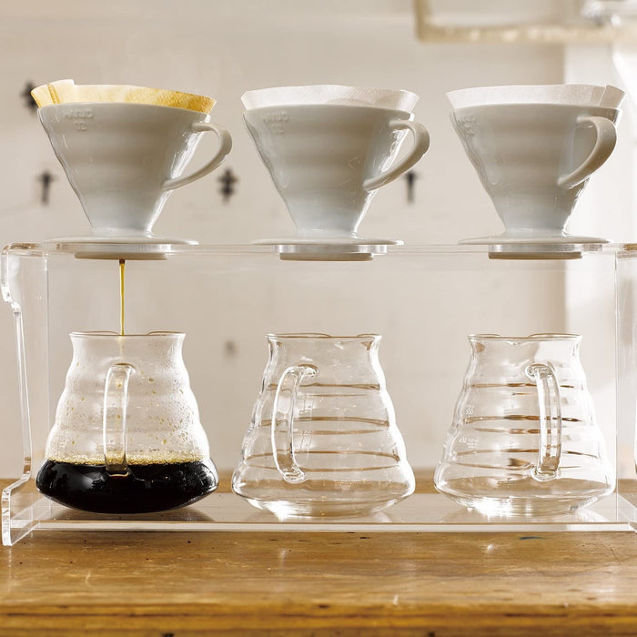 Hario V60 Dripper 01 Ceramic White 1-2Cups VDCR-01-W-Kiichin - The #1 Place for Japanese Goods in Your Hand!