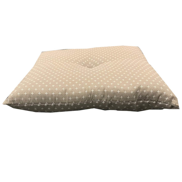 Ikehiko Corporation Plain Harmony Beige Zabuton - Made in Japan (55x59cm)-Kiichin - The #1 Place for Japanese Goods in Your Hand!