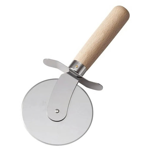 Inteckaneki Large Stainless Steel Pizza Cutter - Efficient and Durable-Kiichin - The #1 Place for Japanese Goods in Your Hand!