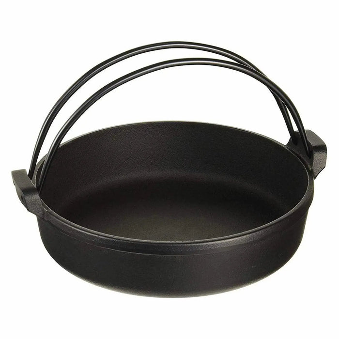 Iwachu Nambu Cast Iron Sukiyaki Pan 18Cm Japan - Authentic Traditional Cookware-Kiichin - The #1 Place for Japanese Goods in Your Hand!