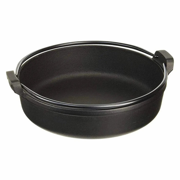Iwachu Nambu Cast Iron Sukiyaki Pan 18Cm Japan - Authentic Traditional Cookware-Kiichin - The #1 Place for Japanese Goods in Your Hand!