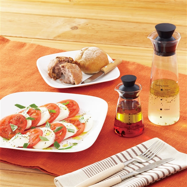 Iwaki Glass Dressing Bottle 300ml - Heat Resistant & Stylish-Kiichin - The #1 Place for Japanese Goods in Your Hand!