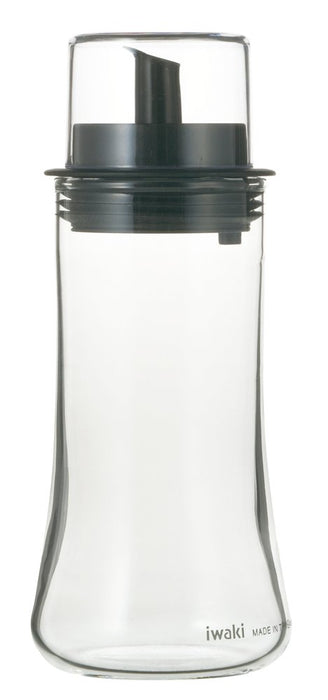 Iwaki Japan Kt5032-Bko Glass Seasoning Container Oil Bottle Black 160Ml-Kiichin - The #1 Place for Japanese Goods in Your Hand!