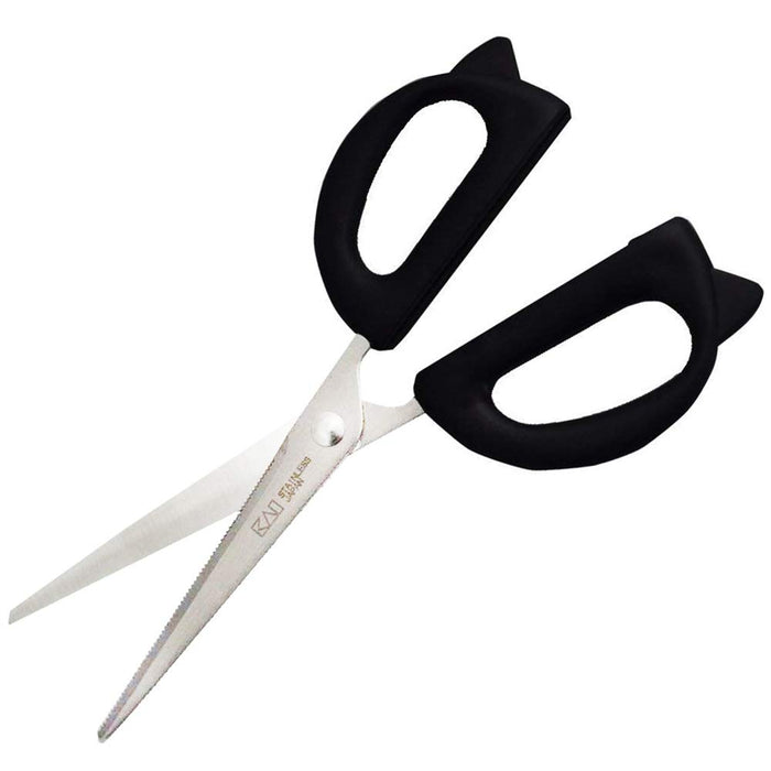 Kai Nyammy Kitchen Scissors w/ Case DH2721 Made in Japan-Kiichin - The #1 Place for Japanese Goods in Your Hand!