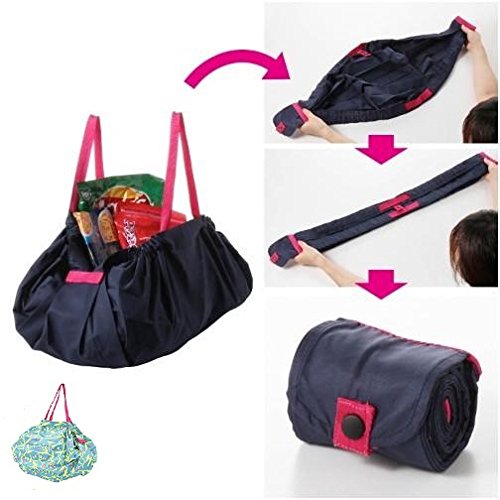 Marna Shupatto Eco Bag S411Ku Compact Floral Bag - Japanese Foldable-Kiichin - The #1 Place for Japanese Goods in Your Hand!