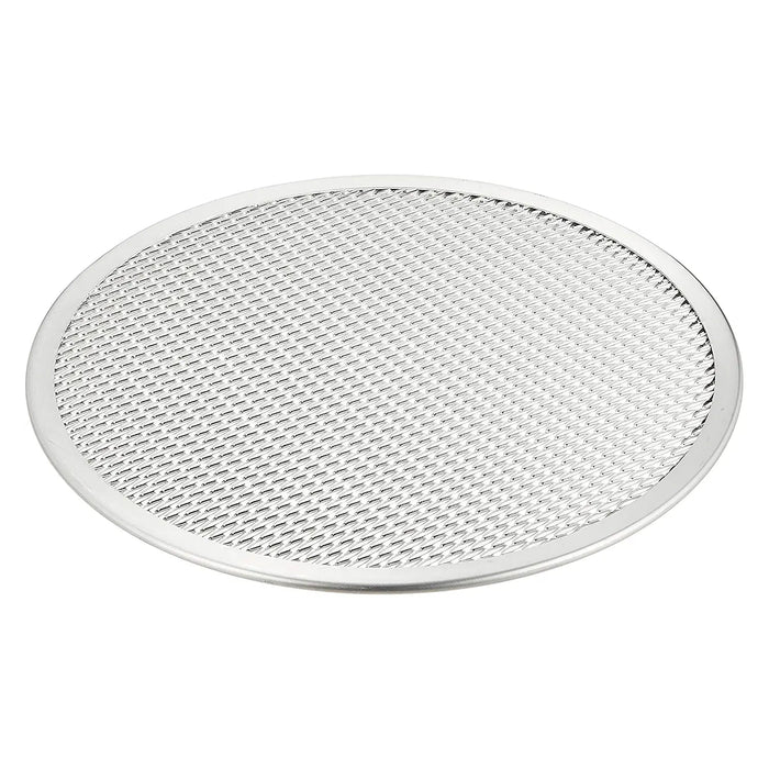 Nihon Metal Works 11 inch Stainless Steel Perforated Pizza Pan-Kiichin - The #1 Place for Japanese Goods in Your Hand!