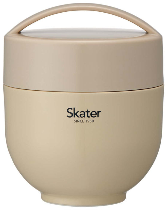 Skater 540ml Insulated Lunch Box Bowl LDNC6AG Gray-Kiichin - The #1 Place for Japanese Goods in Your Hand!