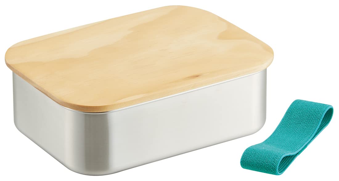 Skater STLB11B-A Stainless Steel Lunch Box 1 Tier 1030ml Large-Kiichin - The #1 Place for Japanese Goods in Your Hand!