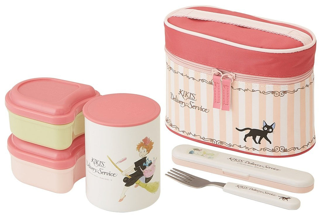 Skater Japan Kiki's Delivery Service Watercolor Ghibli Lunch Box-Kiichin - The #1 Place for Japanese Goods in Your Hand!