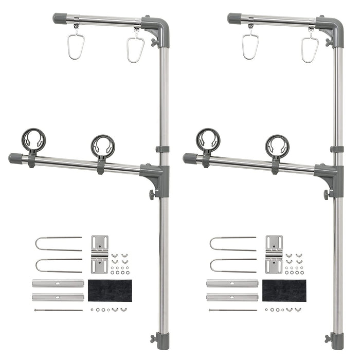 Sekisui Resin Stainless Steel Balcony Clothes Stand - DB-502-Kiichin - The #1 Place for Japanese Goods in Your Hand!