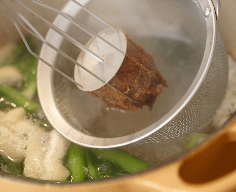 Suncraft Japanese Miso Soup Whisk - Precise Measuring Tool-Kiichin - The #1 Place for Japanese Goods in Your Hand!