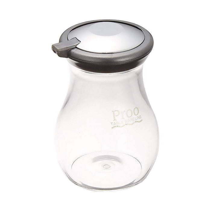 Small Gray Takeya Bistro Proo Soy Sauce Dispenser - Convenient and Stylish-Kiichin - The #1 Place for Japanese Goods in Your Hand!