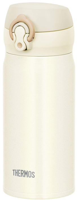 Thermos Jnl-354 Crw 350Ml Vacuum Insulated Water Bottle Mug - Cream White-Kiichin - The #1 Place for Japanese Goods in Your Hand!