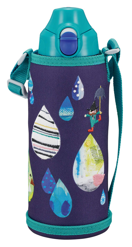 Tiger Thermos 800ml Stainless Steel Water Bottle - 2-Way Shizuku Blue-Kiichin - The #1 Place for Japanese Goods in Your Hand!