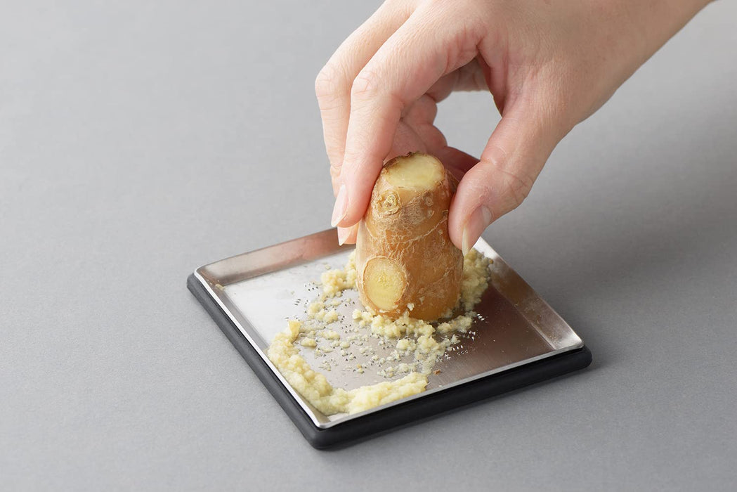 Tsuboe Kakuzara Premium Grater Square Plate - Authentic Japanese Ginger Grater-Kiichin - The #1 Place for Japanese Goods in Your Hand!