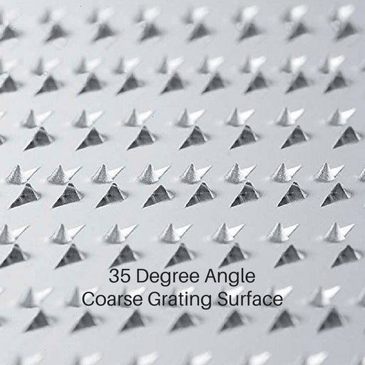 Tsuboe Stainless Steel Grater 215x105mm (ST-040) - Dual Coarse/Fine for Efficient Kitchen Grating-Kiichin - The #1 Place for Japanese Goods in Your Hand!