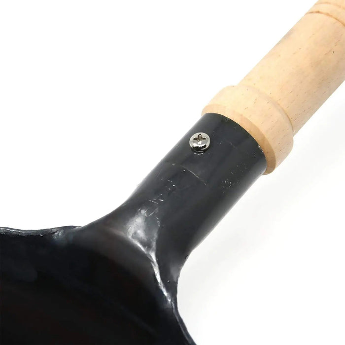 Yamada 36cm Round Bottom Wok with Wooden Handle - 1.2mm Thickness-Kiichin - The #1 Place for Japanese Goods in Your Hand!