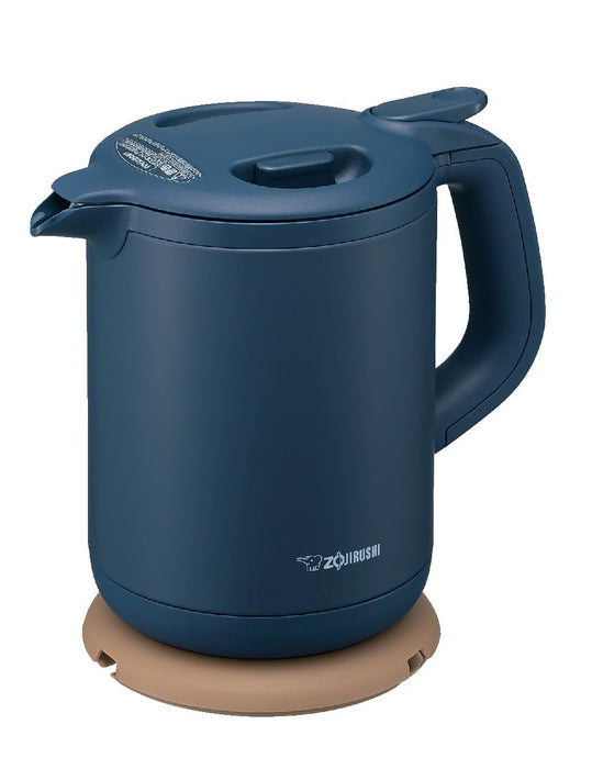 Zojirushi Electric Kettle 0.8L Navy CK-AJ08-AD Keep Warm 1Hr After Boil-Kiichin - The #1 Place for Japanese Goods in Your Hand!
